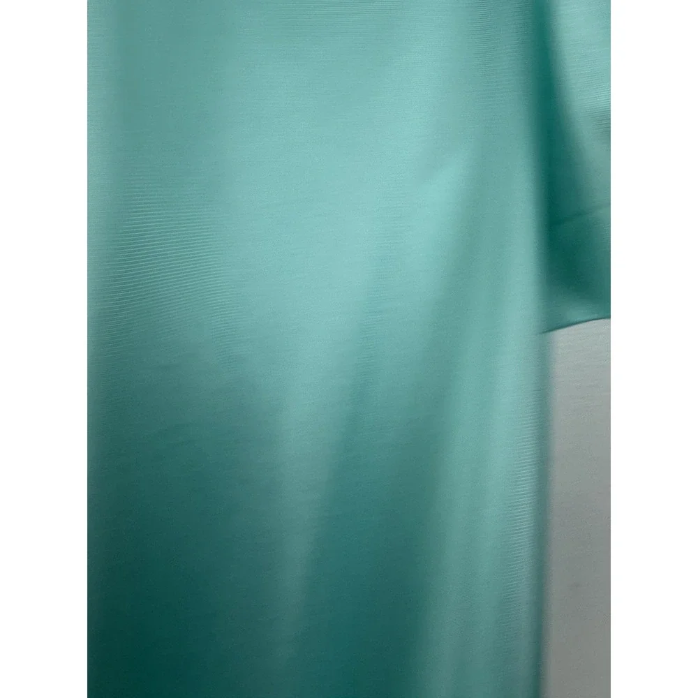 Vintage Lorraine Nightgown Robe Womens Small Button Mint Green Satin USA